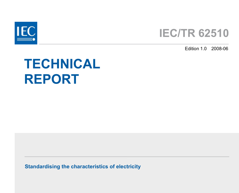 IEC TR 62510:2008 pdfダウンロード