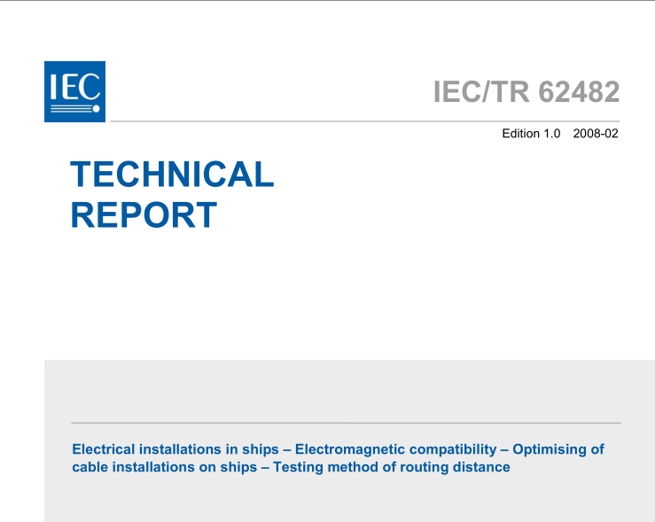 IEC TR 62482:2008 pdfダウンロード