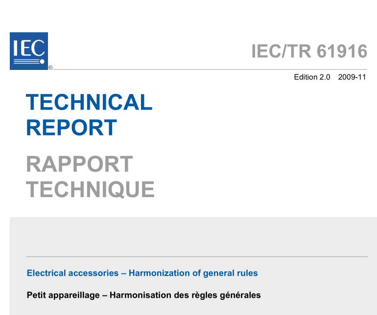 IEC TR 61916:2009 pdfダウンロード