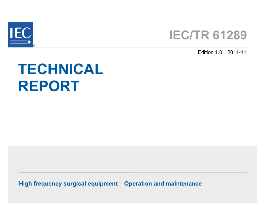 IEC TR 61289:2011 pdfダウンロード