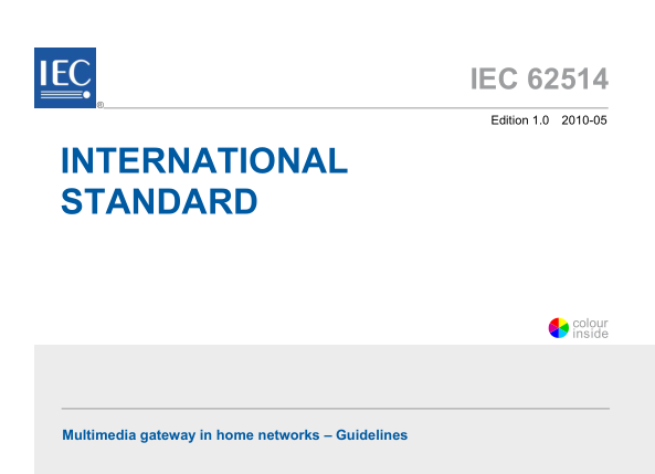 IEC 62514:2010 pdfダウンロード