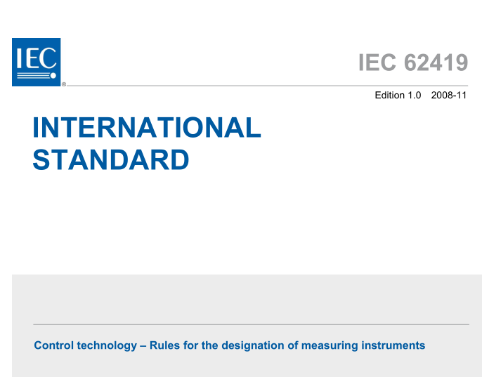IEC 62419:2008 pdfダウンロード