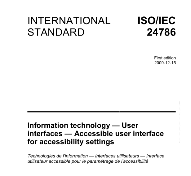 ISO IEC 24786:2009 pdfダウンロード