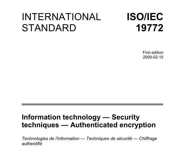 ISO IEC 19772:2009 pdfダウンロード