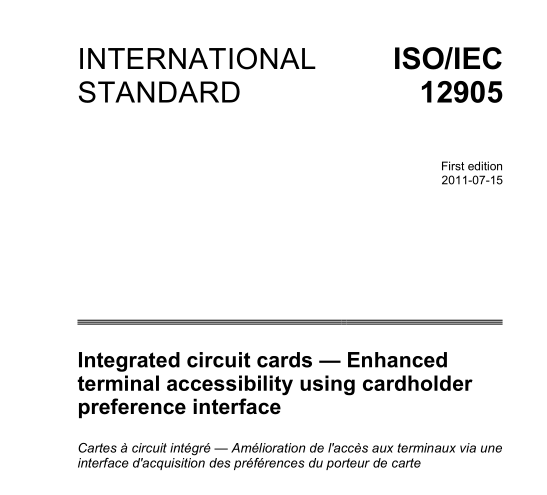 ISO IEC 12905:2011 pdfダウンロード