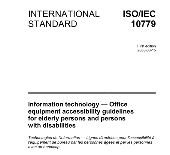 ISO IEC 10779:2008 pdfダウンロード