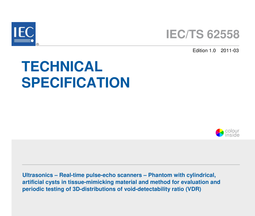 IEC TS 62558:2011 pdfダウンロード