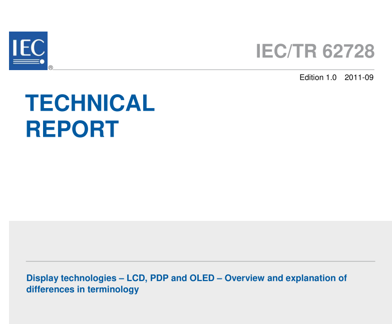IEC TR 62728:2011 pdfダウンロード