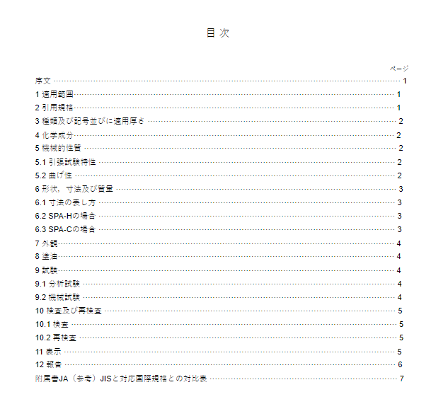 JIS G3125:2021 pdfダウンロード