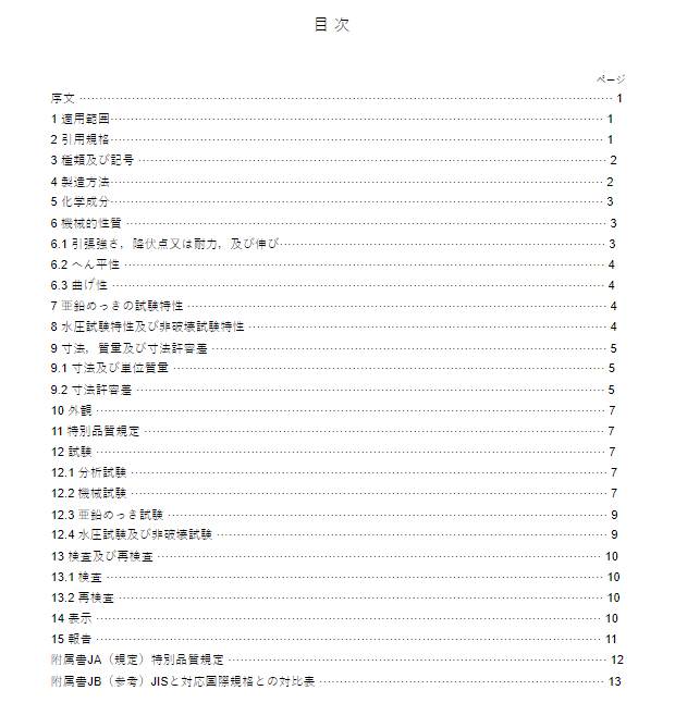 JIS G3454:2017 pdfダウンロード