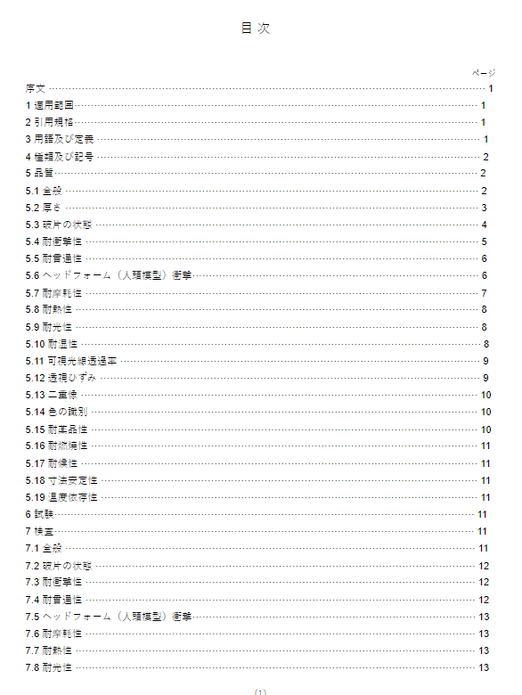 JIS R3211:2015 pdfダウンロード