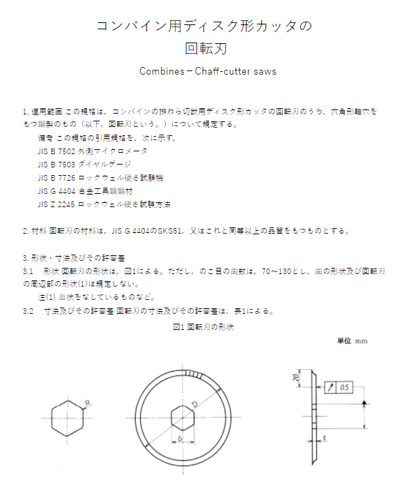 JIS B9216:1994 pdfダウンロード